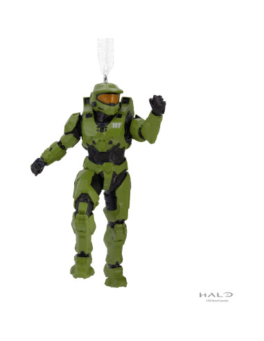 Adorno Navideño Halo Master Chief Hallmark 5.7x8.3 cm