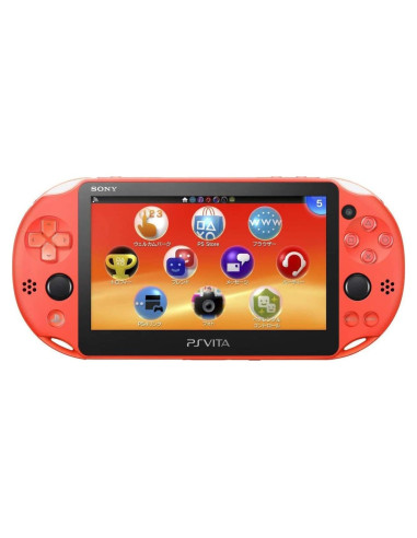 Sony Playstation Vita Wi-Fi 2000 Naranja Renovado con Accesorios