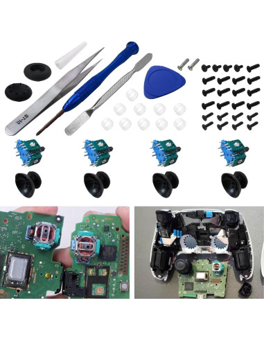 Reemplazo Joystick 3D Qblahip para Controladores PS5/PS4/Xbox