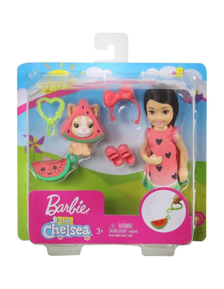 Muñeca Chelsea Unicornio Mattel 15 cm con Llavero