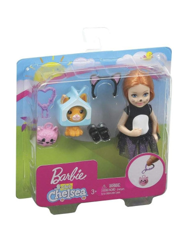 Muñeca Chelsea Unicornio Mattel 15 cm con Llavero