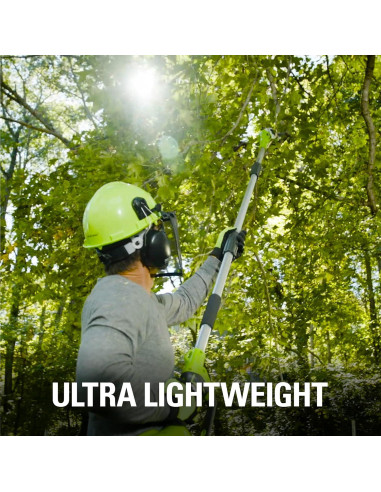 Sierra de Poste Greenworks 40V 8" Batería 2.0Ah Incluida