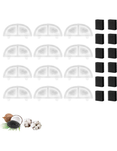 Filtros de agua para gatos Nispira 12PK para dispensador HomeRunPet