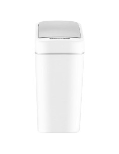 Bote de Basura Ninestars 7L con Sensor de Movimiento Blanco