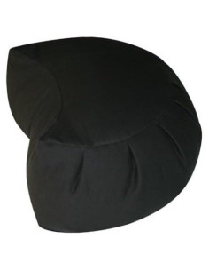 Cojín de Meditación Zafu Media Luna ZafuStore 38cm Negro