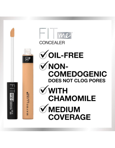 Paquete Correctores Líquidos Maybelline Fit Me Claro y Justo