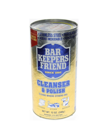 Limpiador y Pulidor Multiusos Bar Keepers Friend 340g (Pack de 7)