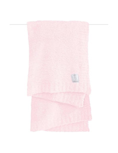 Manta de Bebé Chenille Little Giraffe 73.66x88.9cm Rosa
