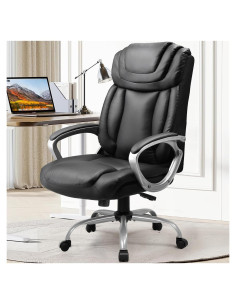 Silla de Oficina Ergonómica COMHOMA CH158 Ajustable con Ruedas