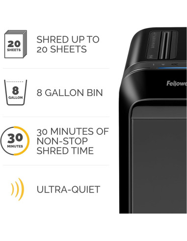 Destructora de Micro-Corte Fellowes Powershred LX220 16.3kg