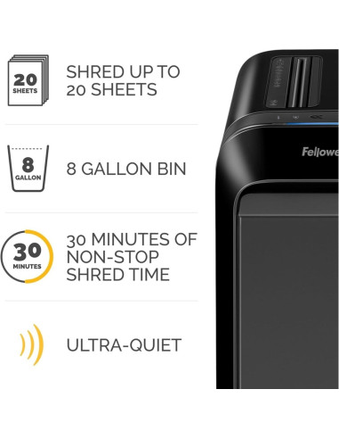 Destructora de Micro-Corte Fellowes Powershred LX220 16.3kg