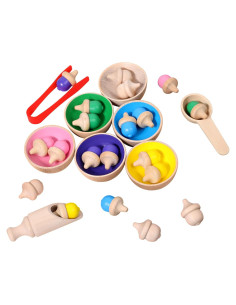 Juguete de Clasificación de Colores WODI para Niños 3+ Años