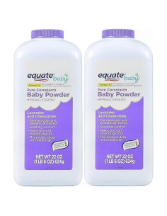 Polvo Hipoalergénico para Bebés Equate 622 g - Lavanda y Manzanilla