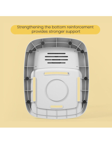 Soporte de Ducha para Bebés Ajustable Antideslizante Gris A