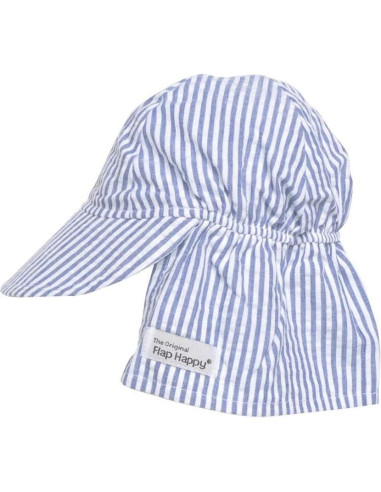 Sombrero de Sol Flap Happy UPF 50+ para Bebés Rayas