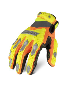 Guantes de Trabajo Ironclad XL Naranja Alta Visibilidad