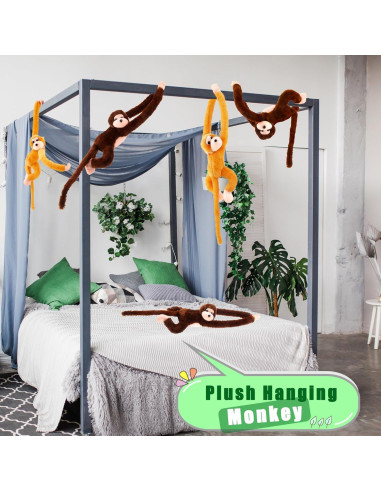 Adorno de Mono de Peluche Suave Kugliwa 60 cm - Paquete de 20