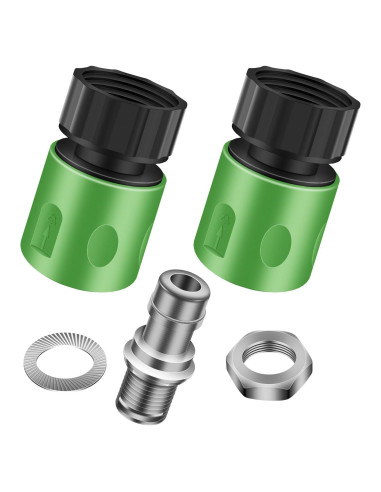 Kit de Lavado de Deck para Cortacésped Haiouus - Adaptadores y Boquilla