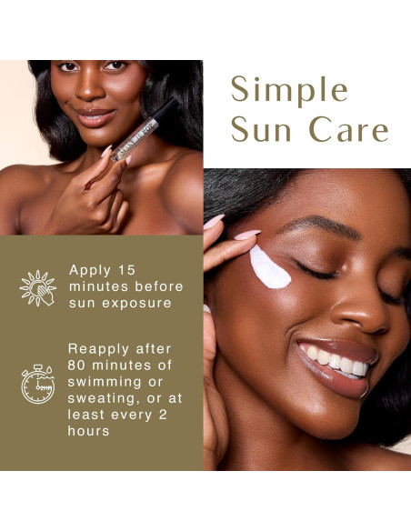 Dúo Protector Solar Black Girl - SPF 45 Cara y SPF 50 Labios