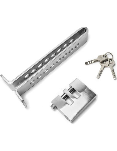 Cerradura de Embrague Antirrobo QWORK WD4095 Acero Inoxidable