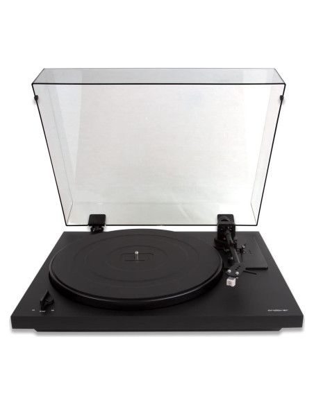 Tocadiscos Andover Audio SpinDeck 2 Negro - Semi-Automático, Con Cartucho AT3600