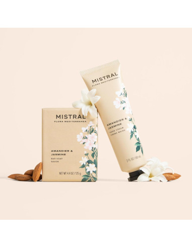 Crema de Manos Mistral 2 oz Amandier & Jazmín Hidratante