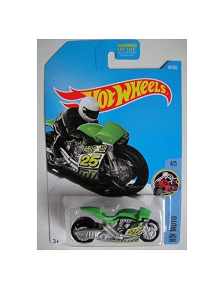 Hot Wheels Moto Street Stealth 2017 Cromo Verde 1:64