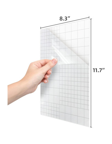 Papel Contacto Transparente Borrable T&W SAME FILM A4 - 2 Pcs