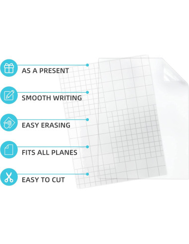 Papel Contacto Transparente Borrable T&W SAME FILM A4 - 2 Pcs