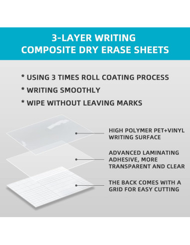 Papel Contacto Transparente Borrable T&W SAME FILM A4 - 2 Pcs