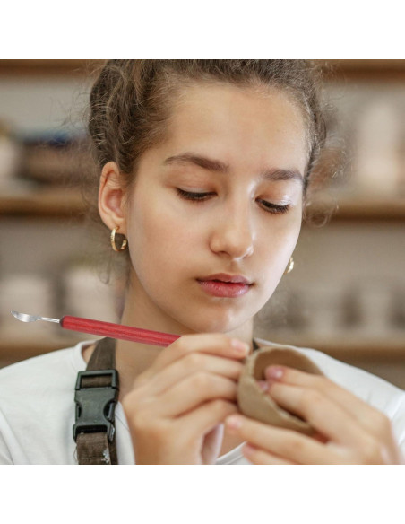 Juego de 11 Herramientas de Esculpir Arcilla YOKIVE - Negro