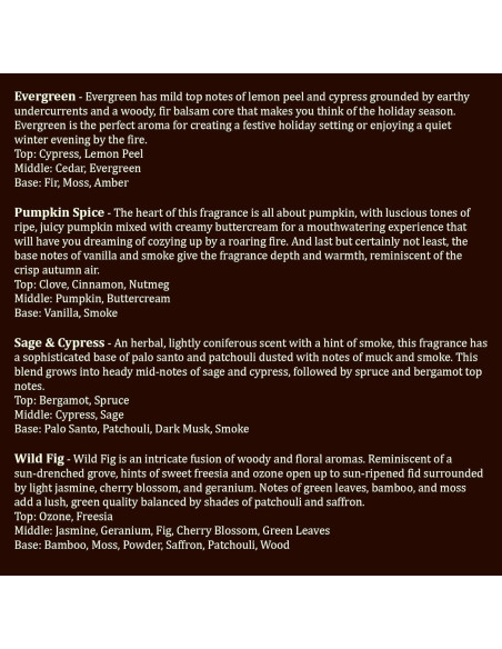 Vela Ecológica de Cera de Soja Sallas 4oz y 9oz Aromas Variados