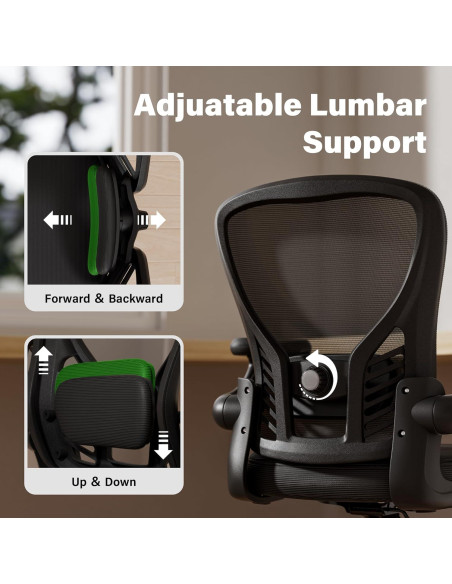 Silla de Oficina Ergonómica GYI M920 con Soporte Lumbar Ajustable
