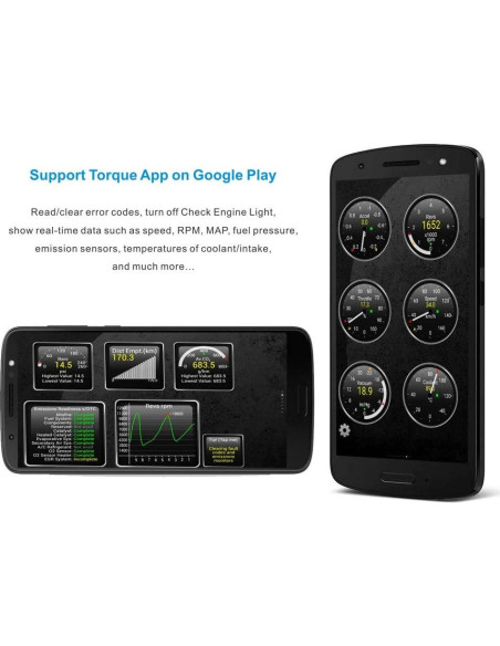 Escáner OBD2 Bluetooth Panlong para Android - Lector de Códigos