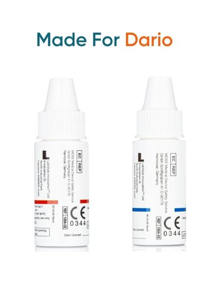 Solución de Control de Glucosa Dario - Niveles 1 y 2 (2.5ml)