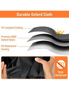 Cubierta para Cortacésped John Deere EGO Toro Craftsman 1.83m 2