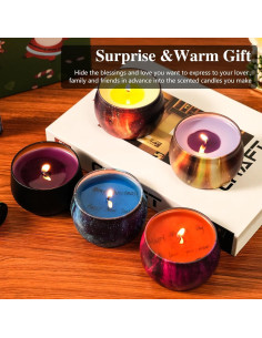 Kit de Fabricación de Velas DANIAU para Adultos - Completo 500ml 2