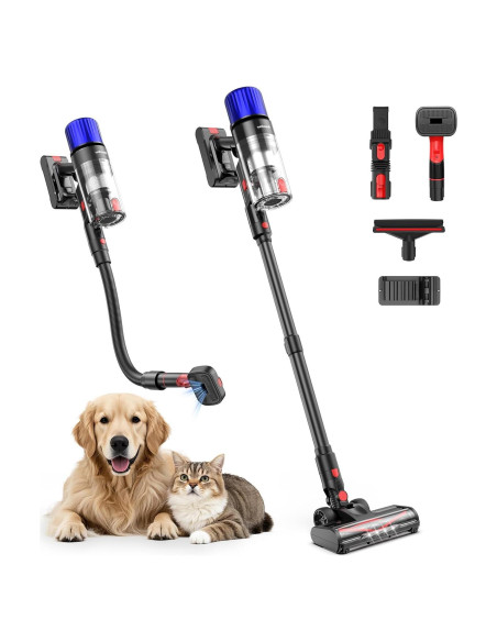 Aspiradora Inalámbrica Teendow V16STRONG 500W para Mascotas