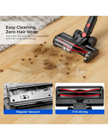 Aspiradora Inalámbrica Teendow V16STRONG 500W para Mascotas