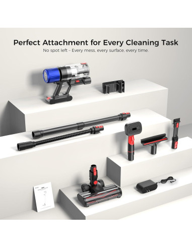 Aspiradora Inalámbrica Teendow V16STRONG 500W para Mascotas