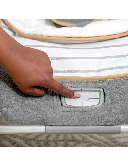 Silla Mecedora Ingenuity Bella Teddy Plegable 0-30 Meses 18 kg