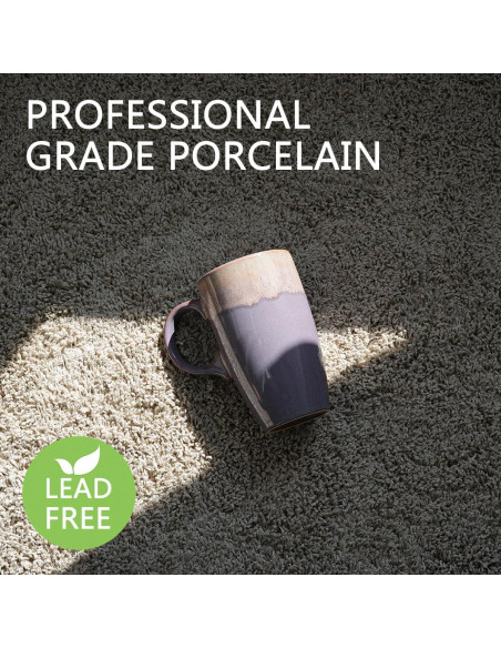 Taza de Viaje Cerámica Bosmarlin 532 ml Púrpura Profundo