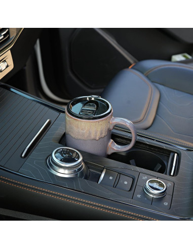 Taza de Viaje Cerámica Bosmarlin 532 ml Púrpura Profundo