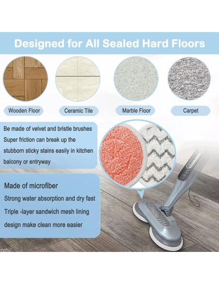 Paquete de 12 Paños Mejorados para Mopas de Vapor Shark