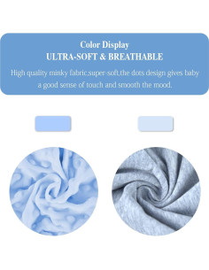 Almohada de Lactancia NiSleep Azul Ergonómica 56x45 cm 2