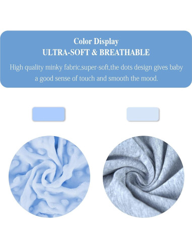 Almohada de Lactancia NiSleep Azul Ergonómica 56x45 cm