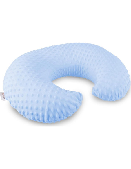 Almohada de Lactancia NiSleep Azul Ergonómica 56x45 cm
