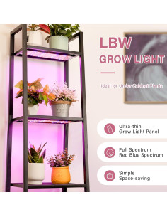 Luz de Cultivo LED LBW 10W Espectro Completo 135 LEDs 2