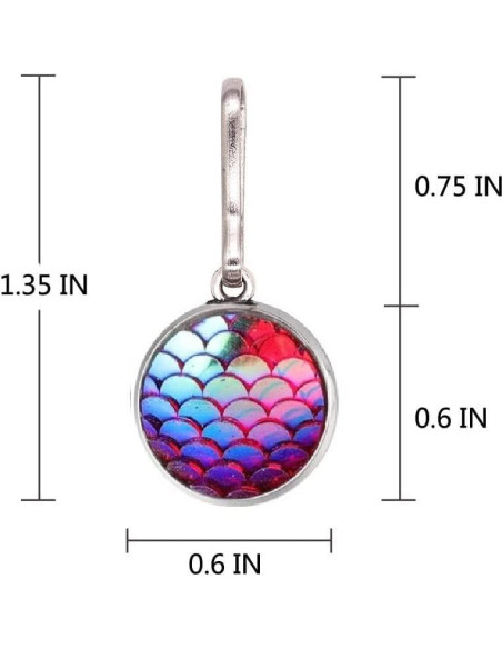 12 Encantos de Tirador de Cremallera Brillantes para Reparación