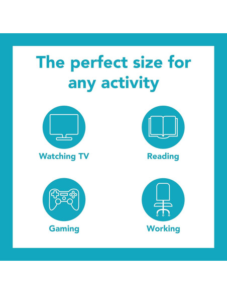 Manta con Peso Reversible Dream Lab 50.8x58.4 cm Carbón